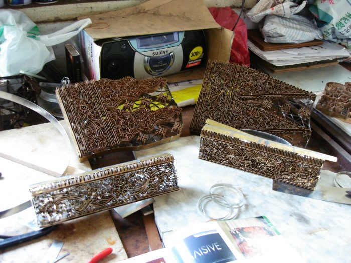 Traditional Terengganu Blok Maker ~ Batik Stamp Making process