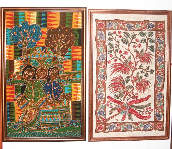 Hand Drawn Batik Art